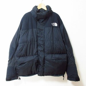 良品 THE NORTH FACE ザノースフェイス GORE DRYLOFT ジップアップ ボリューム ダウンジャケット M 黒 ブラック 124