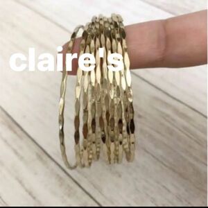 【未使用】claire's クレアーズ　ブレスレット　10本set 