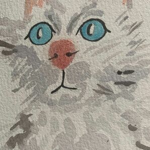 絵#猫水彩イラスト#絵#cat watercolor painting