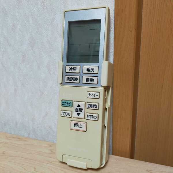 送料無料即決 パナソニック / エアコン リモコン A75C3955 Panasonic 動作確認済み ホルダー付属