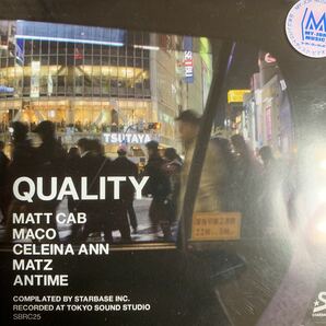 未発表音源コンピアルバム 『QUALITY』MATT CAB,MACO,CELEINA ANN,MATZ,ANTIMEの画像1