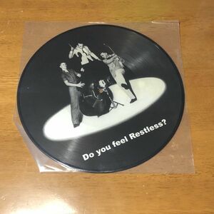 【即決】新品 独オリジナル盤ピクチャー・ディスク RESTLESS / DO YOU FEEL RESTLESS ? レストレス ネオロカ サイコビリー