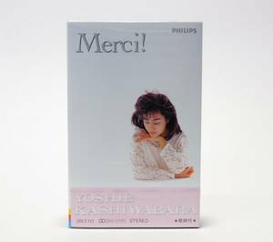 【新品 未開封】柏原芳恵 Merci！カセットテープ 当時物 昭和 アイドル