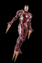 DLX Iron Man Mark 46 アイアンマン・マーク46 「アベンジャーズ：インフィニティ・サーガ」 1/12 アクションフィギュア_画像2