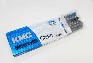 業務車両対応 KMC強化ドライブチェーン 420H-98L ハードタイプ 新型郵政カブ110/モンキー/ゴリラ/シャリー等 KMC バイク チェーン