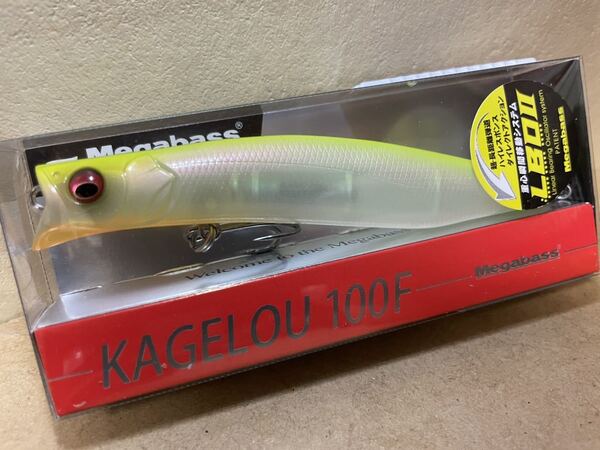 メガバス カゲロウ 100f チャートバック PM CHART BACK Megabass kagelou 検 124 125