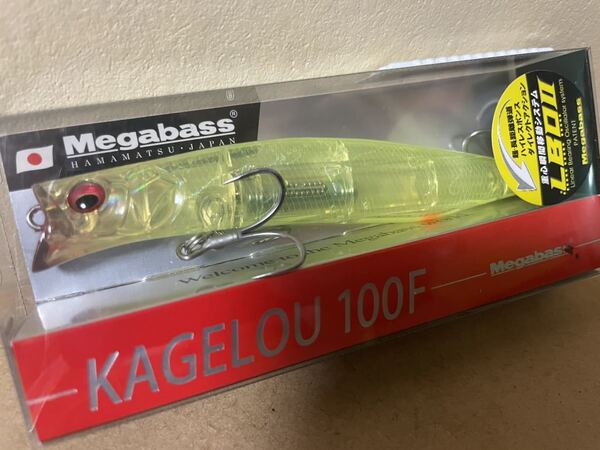メガバス カゲロウ 100f イエローヴィーナス GP RM YELLOW VENUS Megabass kagelou 検 124 125