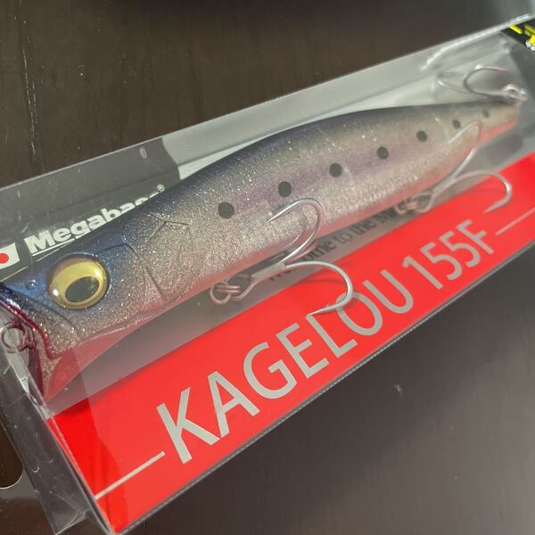 メガバス カゲロウ 155f GLX IWASHI イワシMegabass kagelou155f
