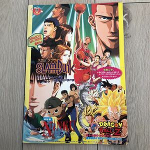 1995 夏　アニメフェスタ　パンフレット　スラムダンク ドラゴンボールZ 忍空