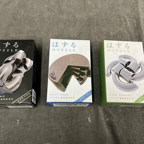 19-N33 ◎BN はずる パズル はずすパズル 大人のパズル HANAYAMA 3点セット  未使用品の画像1