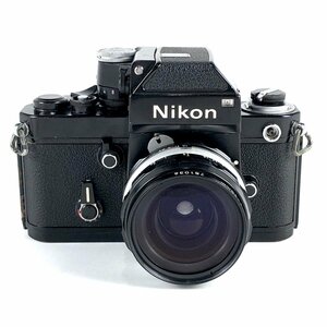 ニコン Nikon F2 フォトミック ブラック + NIKKOR-H 28mm F3.5 非Ai［ジャンク品］フィルム マニュアルフォーカス 一眼レフカメラ 【中古】