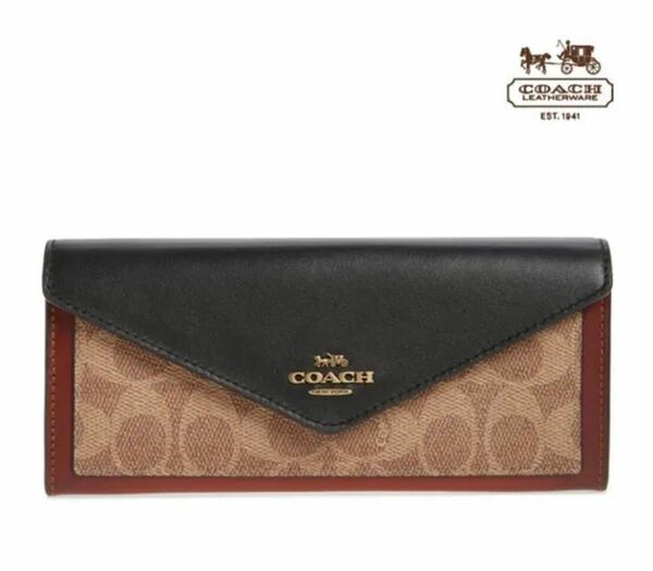 コーチ COACH 長財布 F31547 レディース ソフトウォレットレザー 新品未使用品