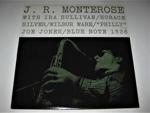 ★名盤！J.R. MONTEROSE　 CP1994 Blue Note Records，Capitol Records，Inc，MFD BY TOSHIBA EMI LTD IN JAPAN JASRAC PRINTED IN CANADA 