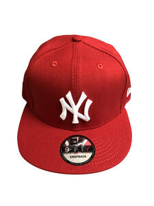 cap-237 NEW ERA 9FIFTY SNAPBACK MLB New York Yankees ニューエラ キャップ ベースボールキャップ 帽子 レッド 