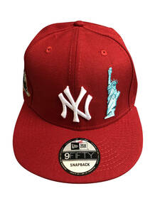 cap-228 NEW ERA 9FIFTY SNAPBACK MLB New York Yankees ニューエラ キャップ ベースボールキャップ 帽子 レッド 