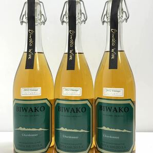 【3本セット】琵琶湖わいん シャルドネ樽熟成720ml 白の画像1