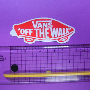 VANS "OFF THE WALL" ヴァンズ ステッカー 3枚セット 正規品 未使用の画像4