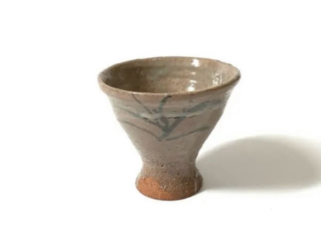 茶道具 唐津 茶碗 中里重利 共箱 陶芸 茶会 抹茶 稽古 中里太郎右衛門弟-