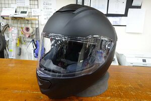 山城　YH-002　フルフェイスヘルメットマットブラック　サイズM