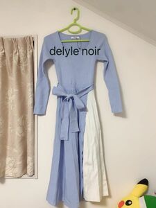 delyle noirニットワンピース