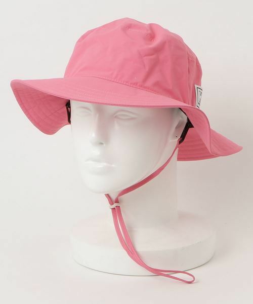 ●ヘリーハンセン アウトドア ハット 帽子 Ｍ 56～58 ピンク 防水 UV フルシーム縫製 トレッキング フィールダーハット