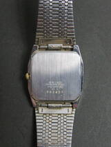 セイコー SEIKO クォーツ 3針 デイト 純正ベルト 5Y32-5410 男性用 メンズ 腕時計 T692 稼働品_画像5