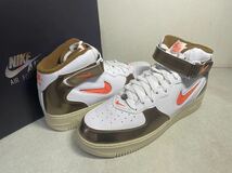 NIKE AIR FORCE 1 MID QS エア フォース 1 ミッド ALE BROWN エールブラウン US12 国内正規 未使用 DH5623-100_画像1