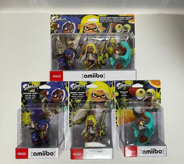 amiibo スプラトゥーン　アミーボ　未開封