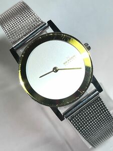 正常稼動品！SKAGEN Denmark レディースクォーツ　　39SGS 電池新品交換