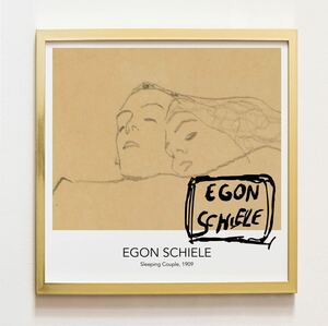 Egon Schiele エゴン・シーレ ミッドセンチュリー レトロ ビンテージアートポスター 海外ポスター インテリア 抽象芸術 展示会ポスター
