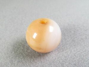 【4681】コレクターより買取／明治～大正時代　堤物　瑪瑙　お締め　8ｇ（初品・買取品）