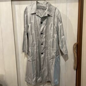  весеннее пальто сделано в Японии серебряный 