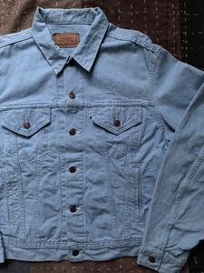 80s 86年製 levi's 70506 シャンブレー ジャケット USA製 アメリカ製 vintage 3rd 4th リーバイス ビンテージ