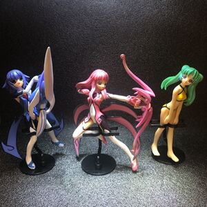 ＝SR ナムコ リアルフィギュアコレクション＝ ギャルズ編 3点セット(ゆめりあ モネ・ゆめりあ 吾妻みづき・part6シークレット)ユージン