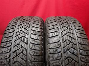 中古スタッドレス 255/35R20 97V 2本セット ピレリ ウインター ソットゼロ 3 8.5分山★stati20