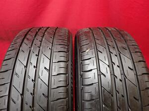 中古タイヤ 195/45R16 84V 2本セット オートバックス マックスラン エバーロード 9.0分山★n16 デミオ ベリーサ フィアット500 ルーテシア