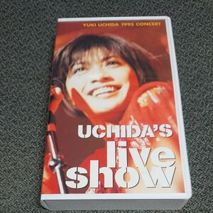 内田有紀 『YUKI UCHIDA 1995 CONCERT UCHIDA'S live show』VHSビデオ