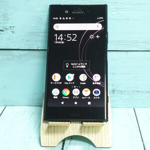 au Xperia XZ1 SOV36 Black 本体 白ロム SIMロック解除済み SIMフリー 476477