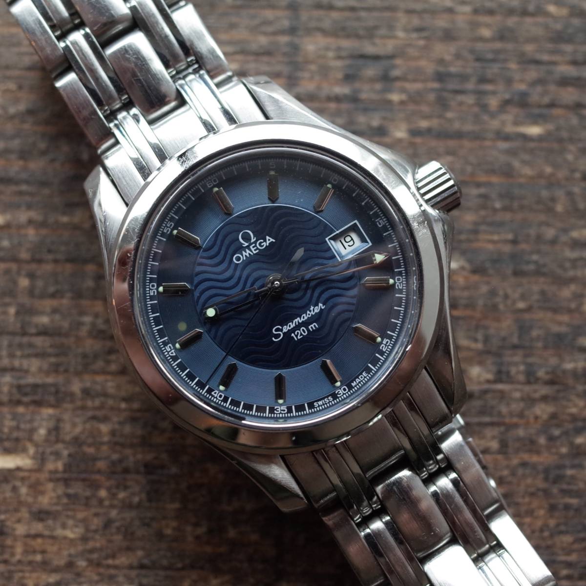 OMEGA オメガ シーマスター 120m クォーツ 腕時計(アナログ) 時計 レディース 最新商品セール
