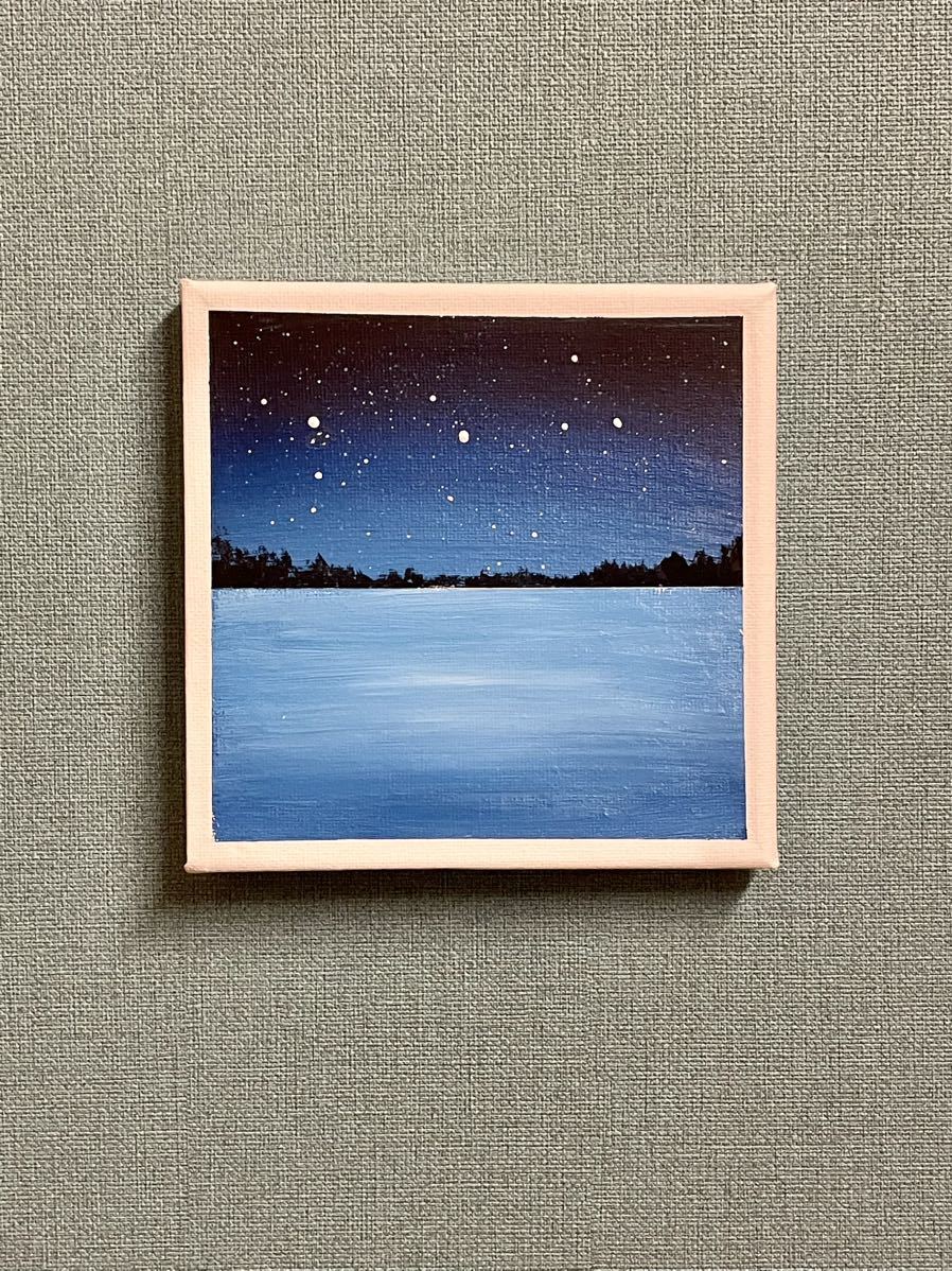 最高級のスーパー W-ZONE 21a (アクリル絵具 肉筆画 サイン有り