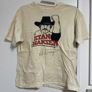 当時もの！スタン・ハンセンTシャツ/全日本プロレス/Used