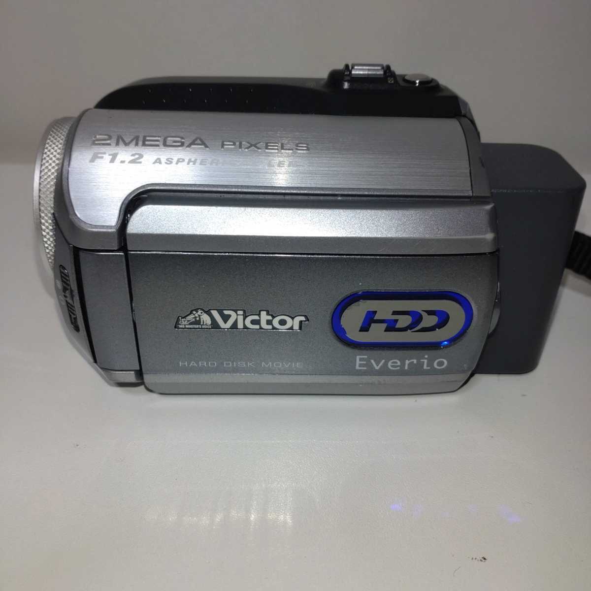 JVC ビクター ビデオカメラ Everio エブリオ GZ-HM177-B(中古品) | www