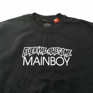 【新品】Fucking Awesome Mainboy Crew size:S ファッキングオーサム スウェット 黒 BLACK SUPREME シュプリーム DILL トレーナー