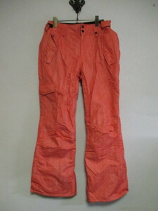 LIPSERVICE orange snow protection against cold pants (USED)123022