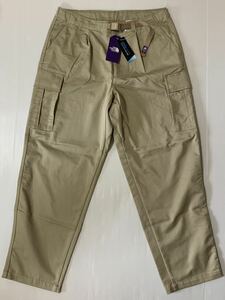 ☆新品 THE NORTH FACE ザ ノースフェイス パープルレーベル Stretch Twill Cargo Pants ストレッチツイルカーゴパンツ NT5202N ベージュ 