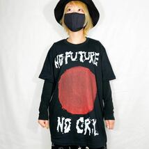 UNFINISHED NOFUTURE NOCRYT shirt Black seditionariesセディショナリーズpunkパンク_画像5