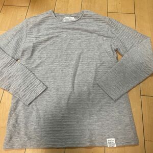 アズール　長袖Tシャツ ロンT Mサイズ　グレー