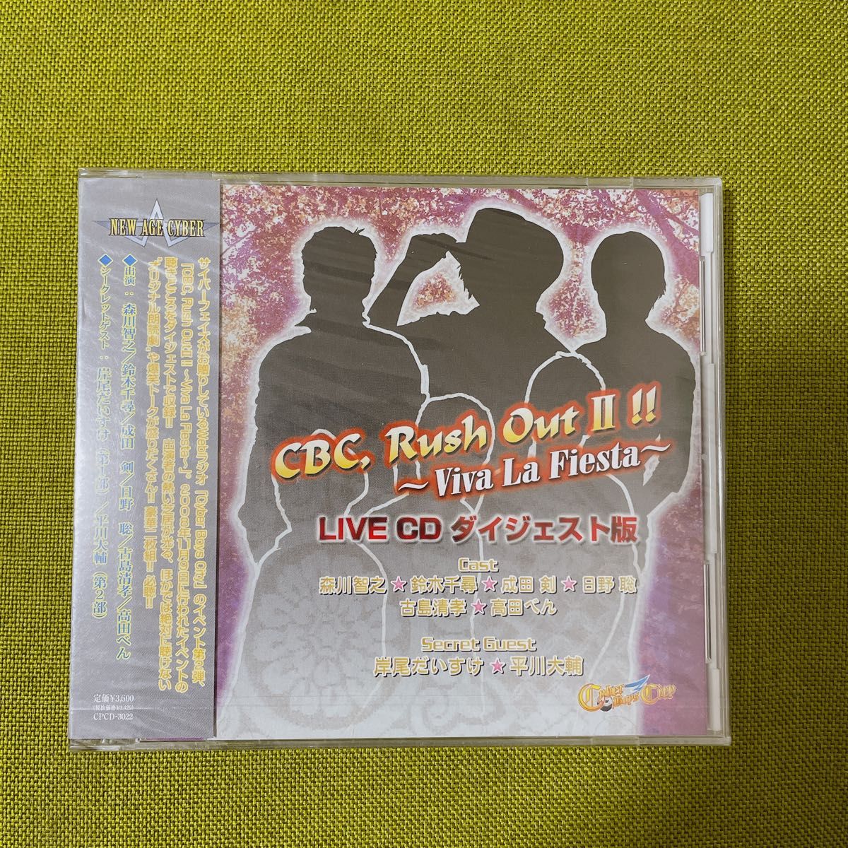 ドラマCD 愛してないと云ってくれ cv 水島大宙/井上和彦/鈴木千尋 BLCD