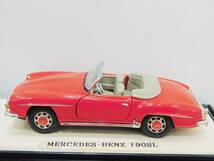 ミニカー4台セット　MERCEDES-BENZ 180 / BMW M1 / PORSCHE 930 / MERCEDES-BENZ 190SL　ミニカー　ケース有り_画像8