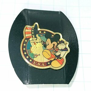 送料無料)ミッキーマウス アメリカ ディズニー ピンバッジ PINS ピンズ A14191